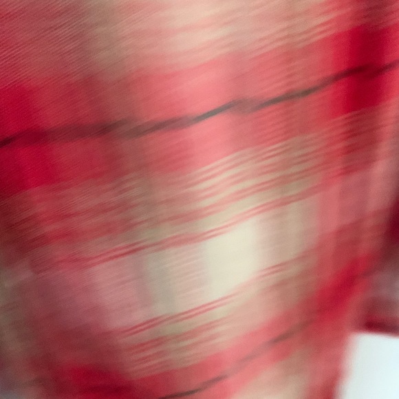 Free People/CP Shades red flannel tunic - Picture 4 of 6